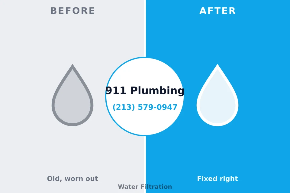 Before and after: plumbing company North Platte, NE